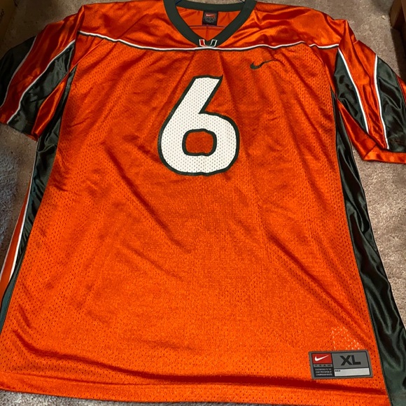 2001 miami hurricanes jersey size XL used - Picture 1 of 2